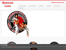 Tablet Screenshot of muzenzaleon.com